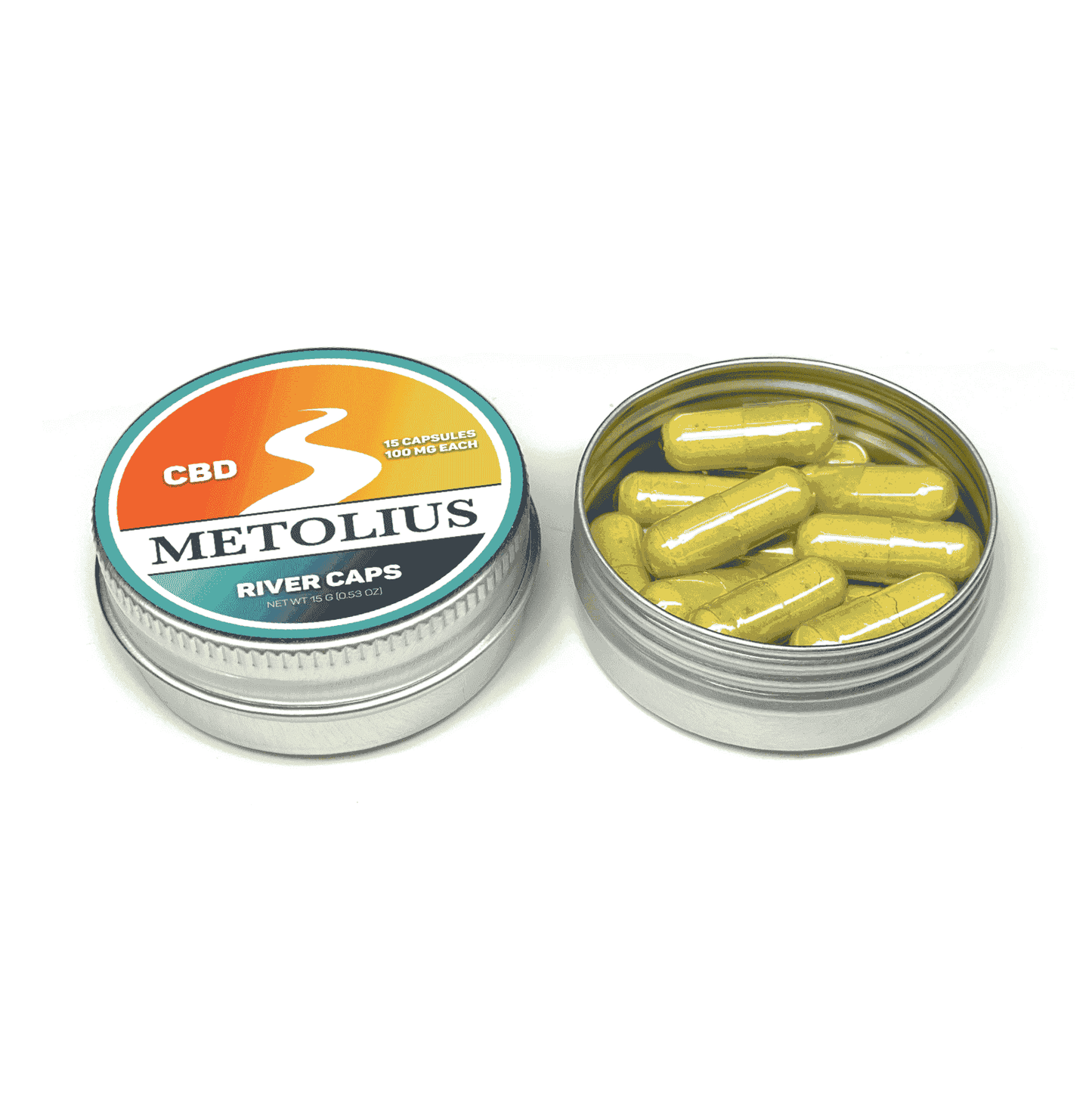 RIVER CAPS - CBD BROAD SPECTRUM EXTRACT + ORGANIC SUPPLEMENTS