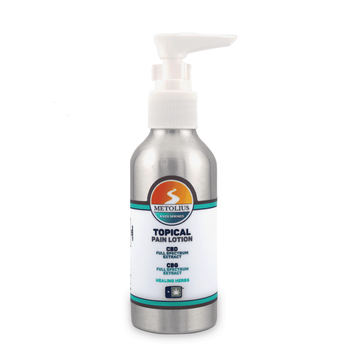 RIVER SPRINGS LOTION - CBD + CBG EXTRACT + ESSENTIAL OILS + HEALING HERBS + LOTION