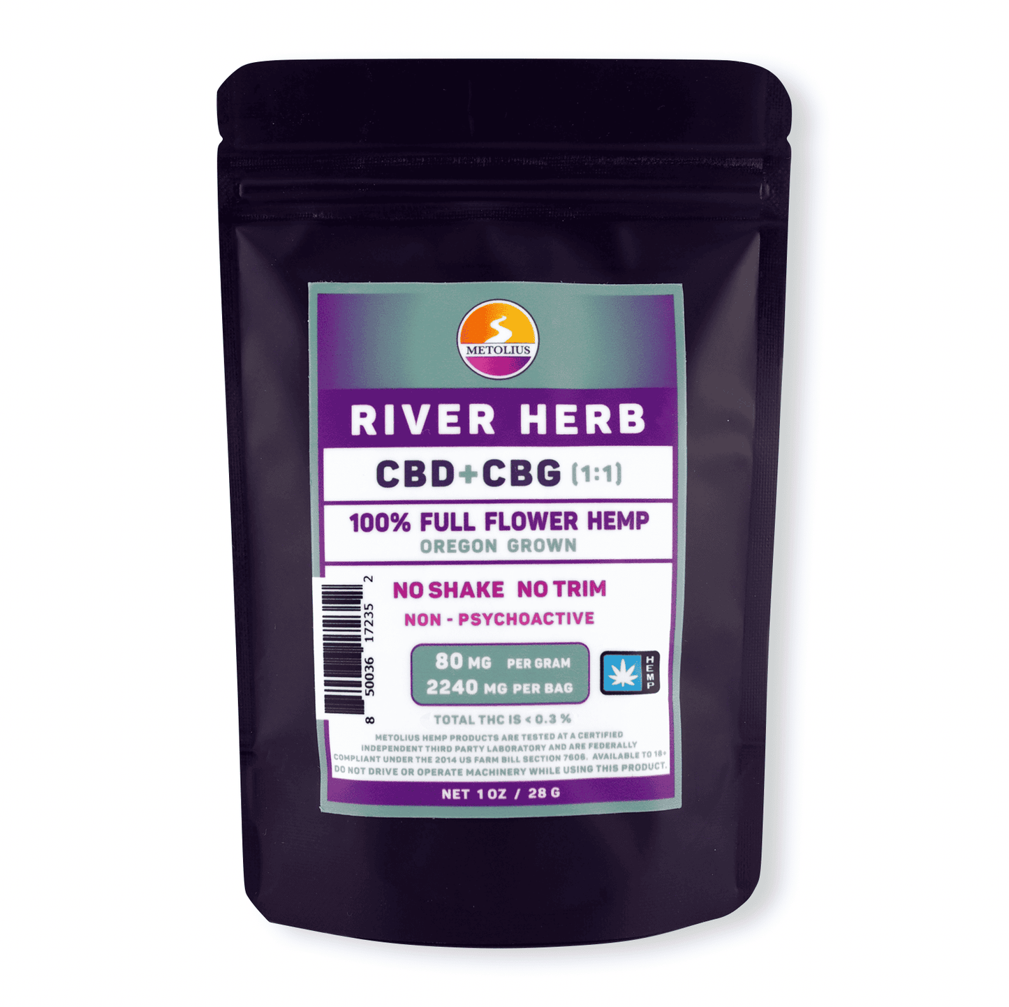 RIVER HERB - CBD FLOWER + CBG FLOWER