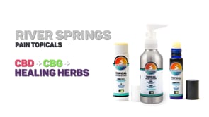 Load and play video in Gallery viewer, RIVER SPRINGS ROLLER - CBD + CBG EXTRACT + ESSENTIAL OILS + HEALING HERBS