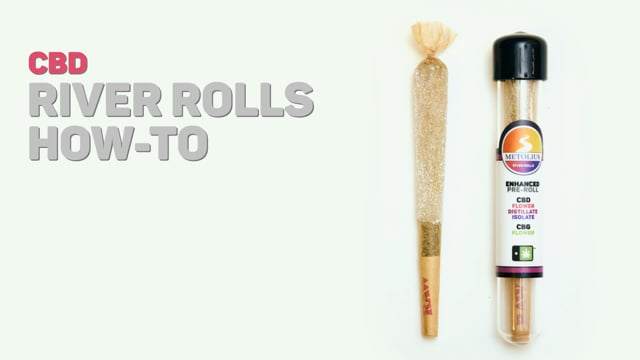 Load and play video in Gallery viewer, RIVER ROLLS TWO PACK - CBG FLOWER + CBD DISTILLATE + ISOLATE + CBG KIEF