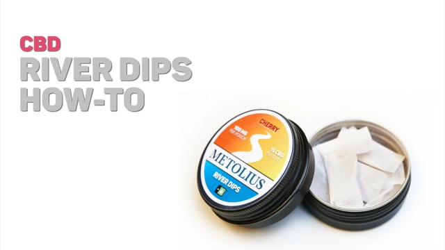 Load and play video in Gallery viewer, RIVER DIPS - CBD ISOLATE + CBG ISOLATE + MAGNESIUM CITRATE + STEVIA EXTRACT