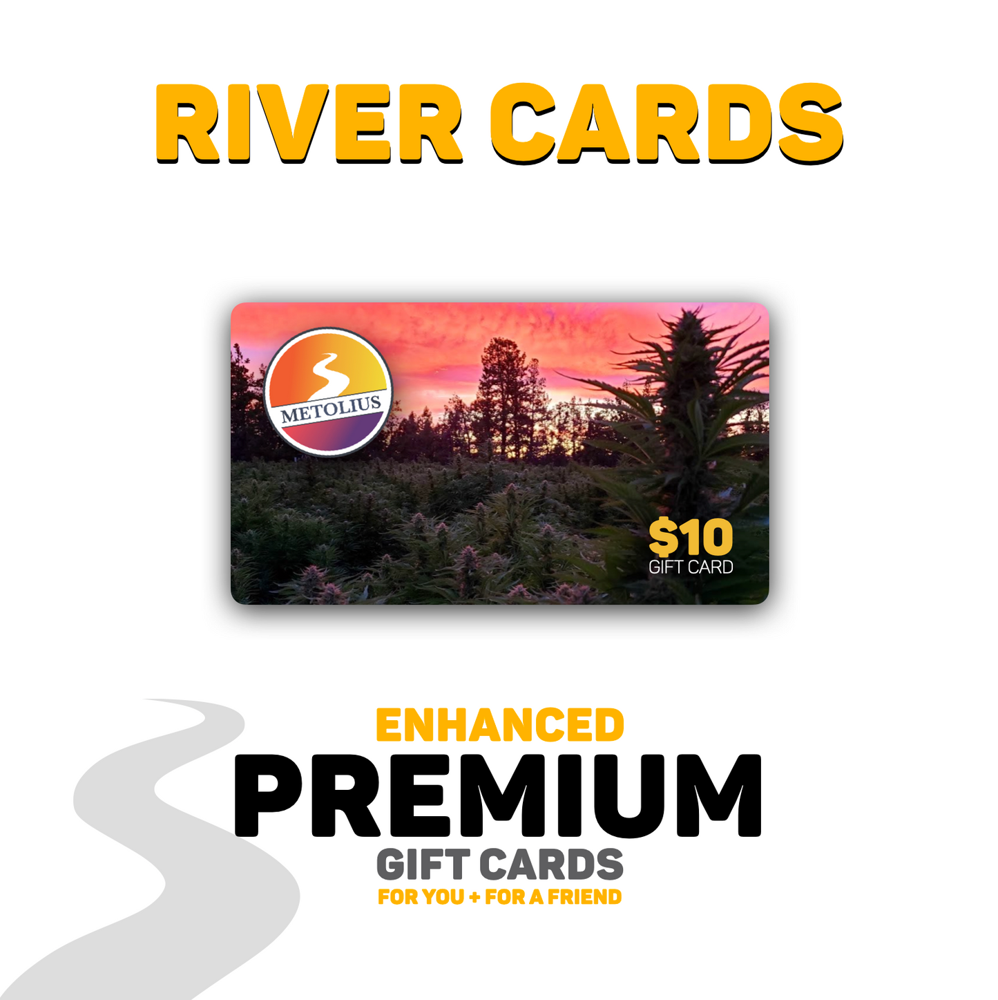 RIVER CARDS - METOLIUS GIFT CERTIFICATES