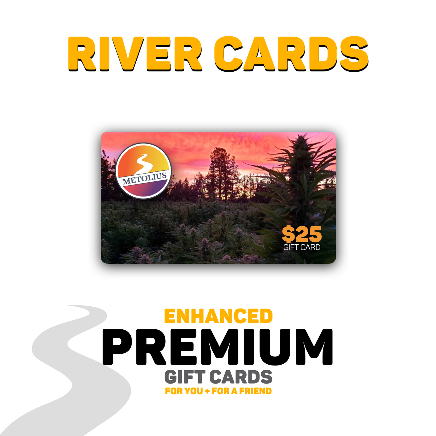RIVER CARDS - METOLIUS GIFT CERTIFICATES