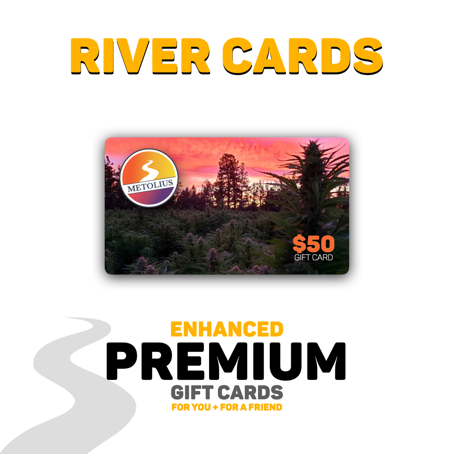 RIVER CARDS - METOLIUS GIFT CERTIFICATES