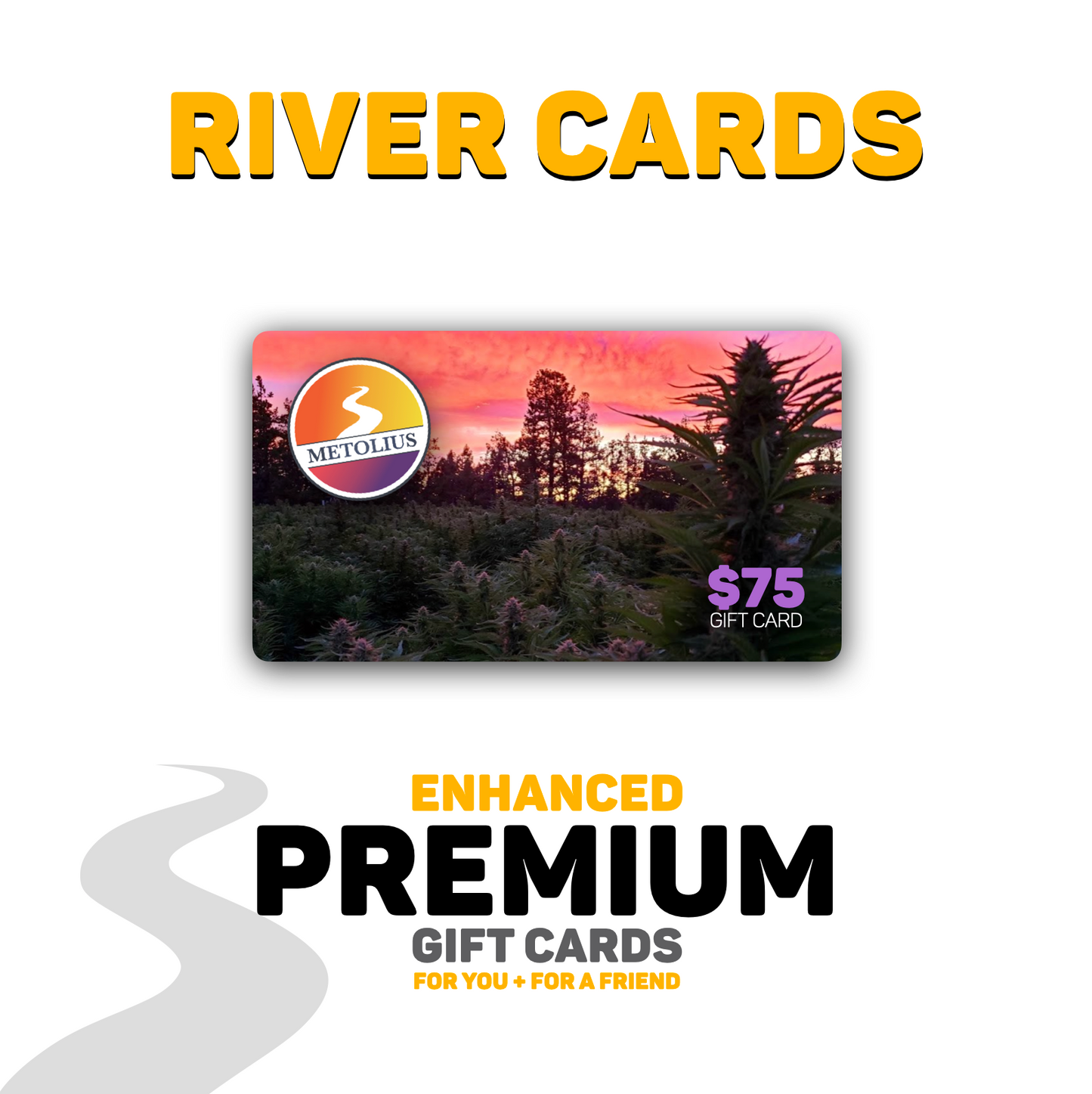 RIVER CARDS - METOLIUS GIFT CERTIFICATES