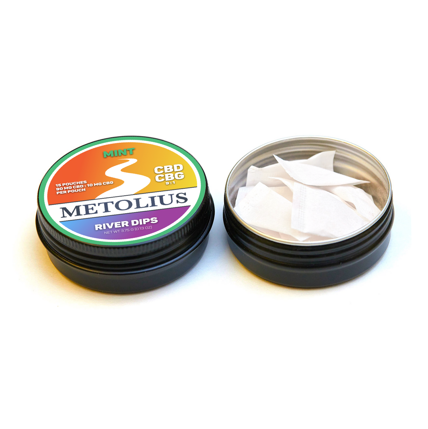 RIVER DIPS - CBD ISOLATE + CBG ISOLATE + MAGNESIUM CITRATE + STEVIA EXTRACT