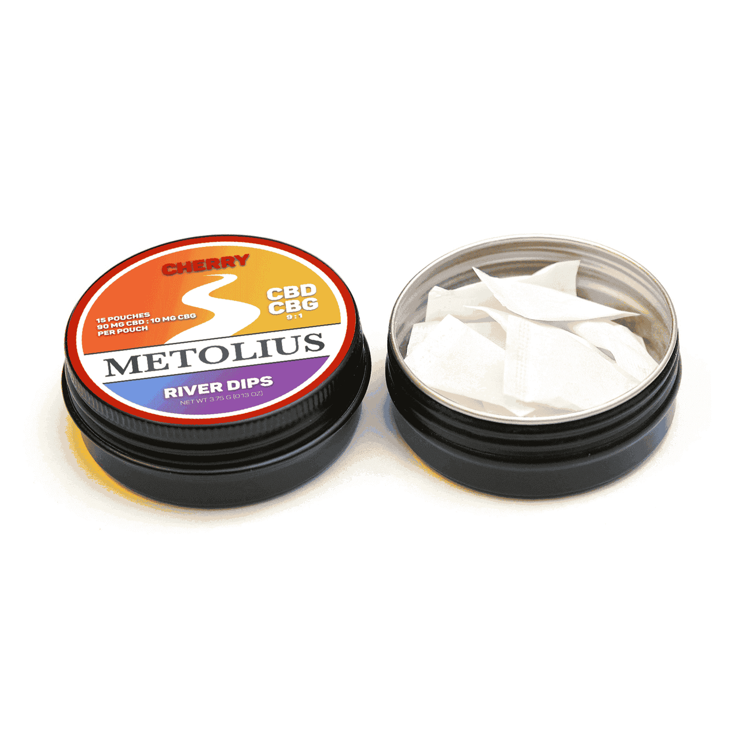 RIVER DIPS - CBD ISOLATE + CBG ISOLATE + MAGNESIUM CITRATE + STEVIA EXTRACT