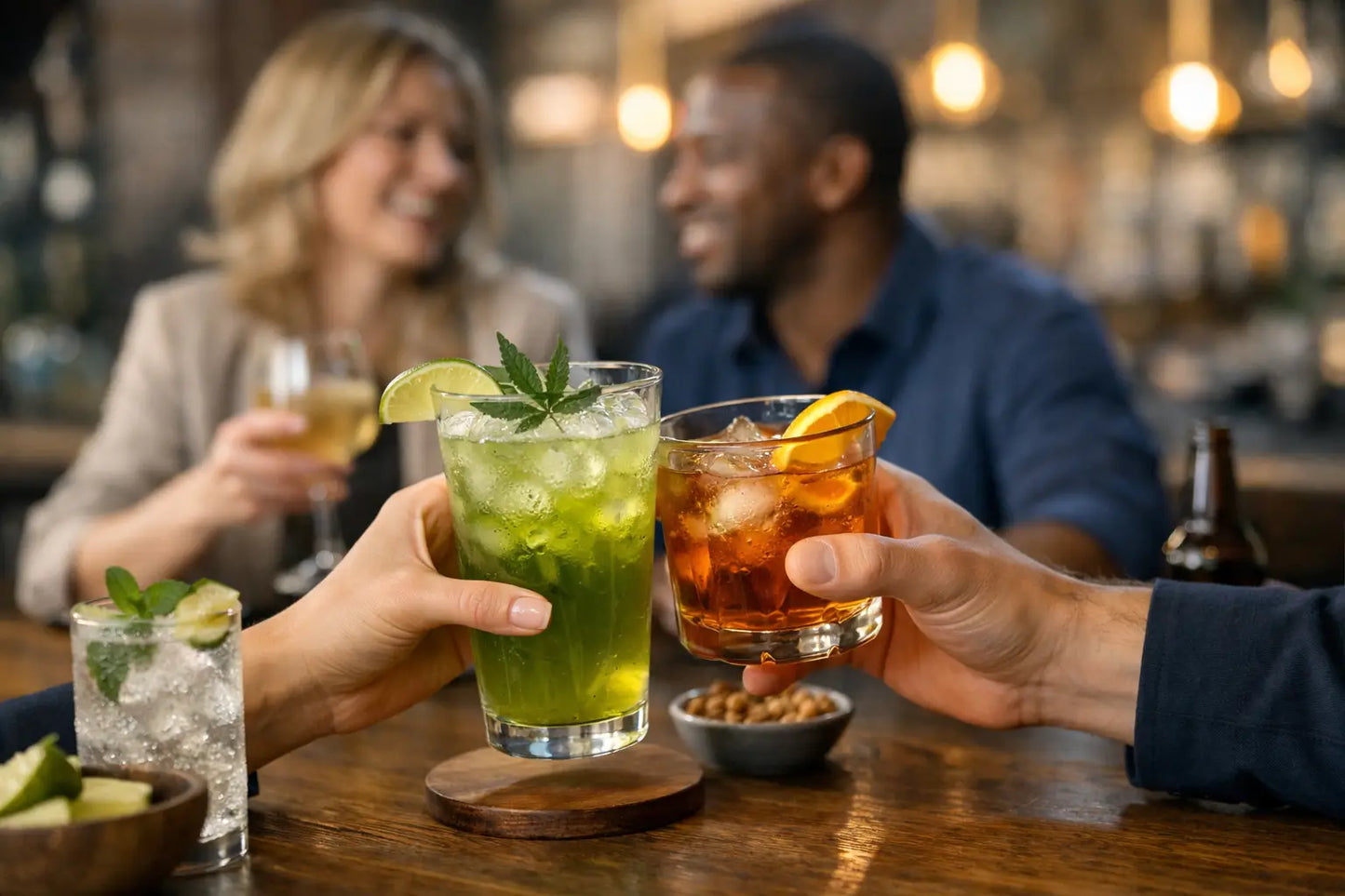 How Hemp Drinks Replace Alcohol at Happy Hour