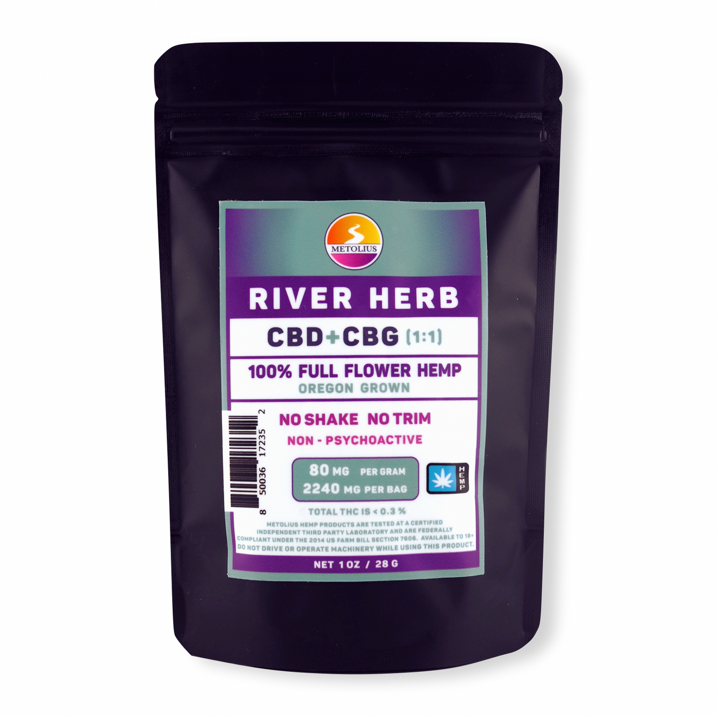 
                  
                    RIVER HERB - CBD FLOWER + CBG FLOWER
                  
                
