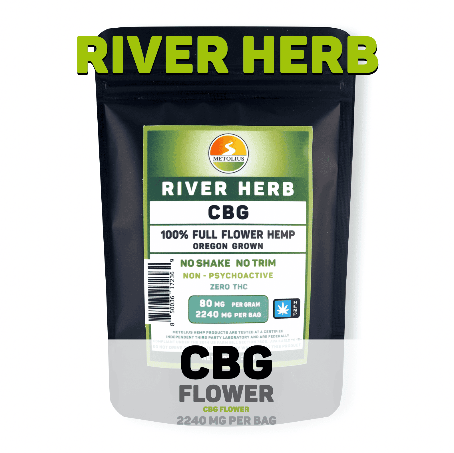 RIVER HERB - CBG FLOWER