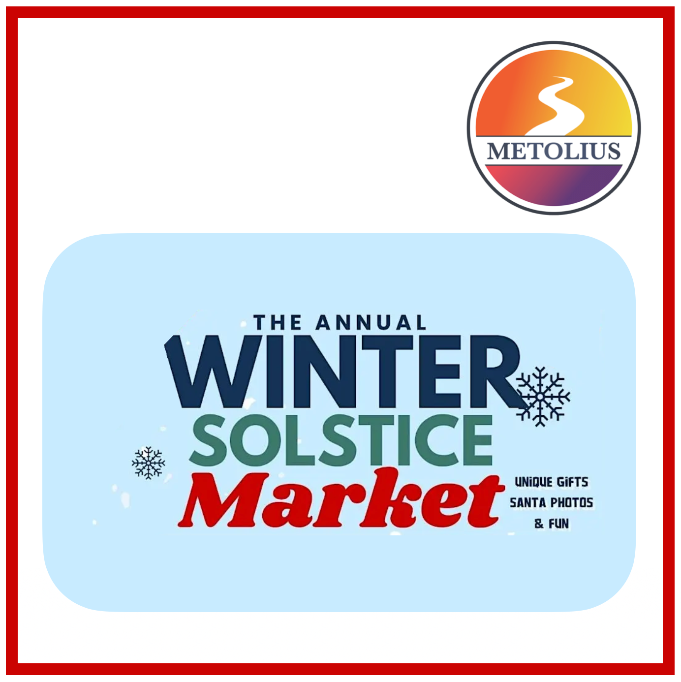 Annual Winter Solstice Market