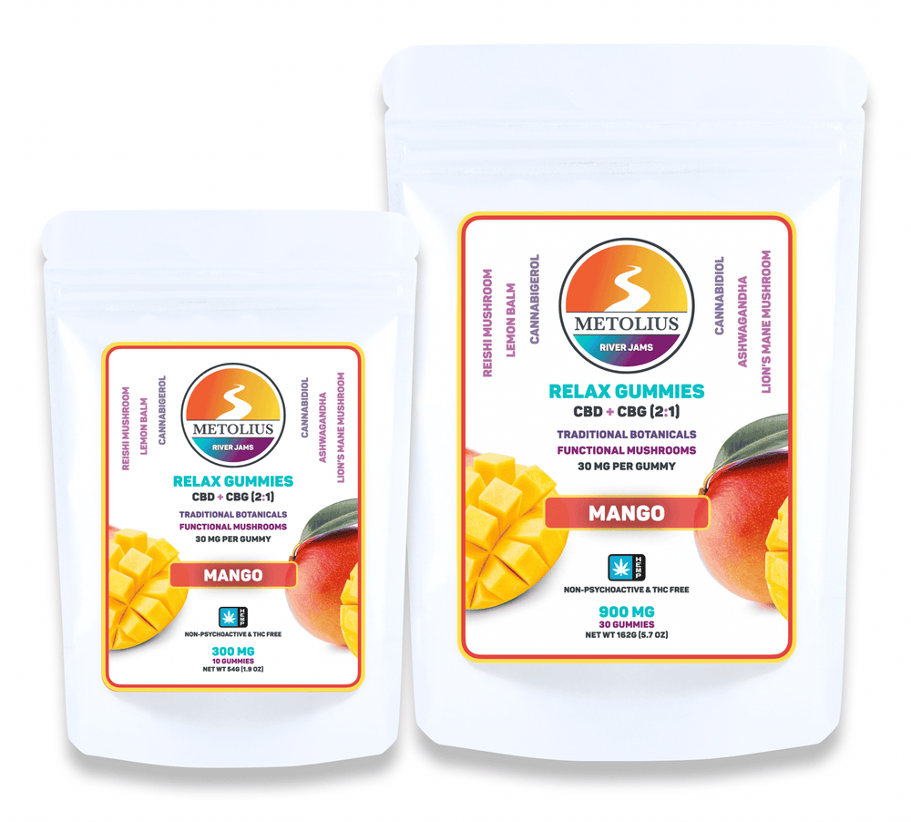 
                  
                    RIVER JAMS RELAX - CBD + CBG + TRADITIONAL BOTANICALS + FUNCTIONAL MUSHROOMS
                  
                