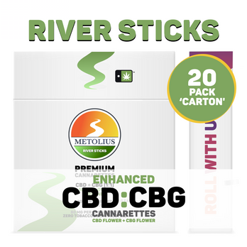 RIVER STICKS - CBD FLOWER + CBG FLOWER