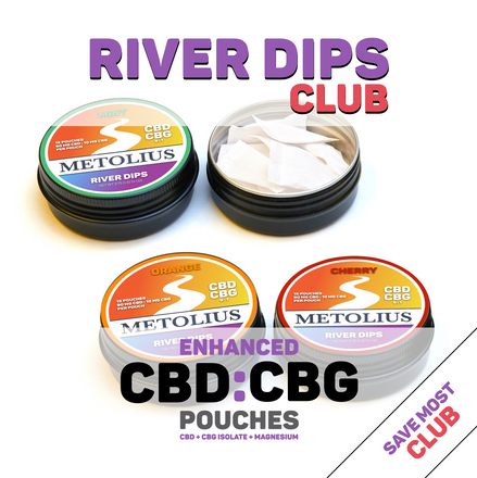 RIVER DIPS CLUB - CBD + CBG ISOLATE + MAGNESIUM