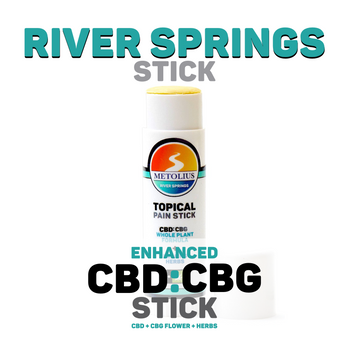 RIVER SPRINGS STICK - CBD + CBG FLOWER + ESSENTIAL OILS + HEALING HERBS